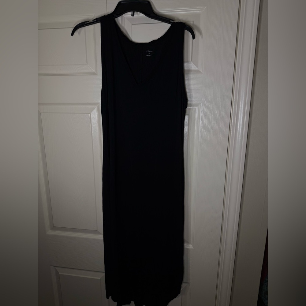 Daily Ritual Black‎ Tank Dress - Picture 2 of 8